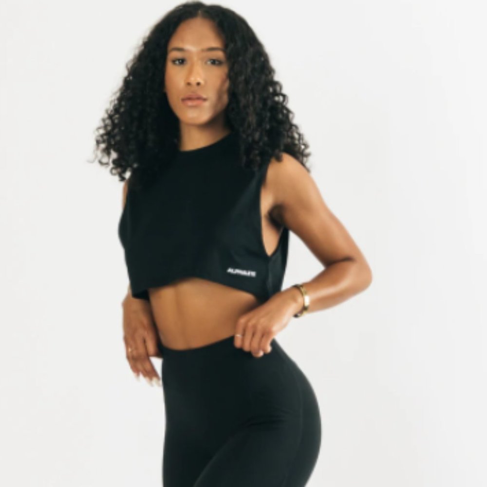 Alphalete Heavy Cotton Cropped Cutoff